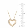 thumbnail image 4 of Lab Created Diamond 0.46 CT. T.W. Pendant in 14K Gold, 4 of 9