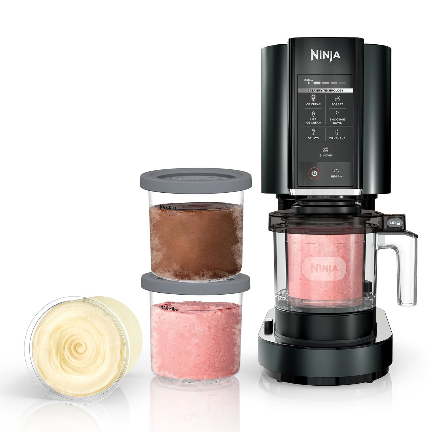 Ninja CREAMi 7-in-1 Ice Cream & Sorbet Maker with Additional Pints - Samsclub.com
