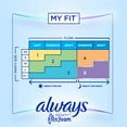 thumbnail image 6 of Always Infinity FlexFoam Heavy Flow Pads with Flexi-Wings, Unscented, Size 2, 80 ct., 6 of 7
