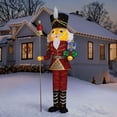 thumbnail image 1 of Member's Mark 8' Pre-Lit Pop-Up Twinkling Nutcracker, 1 of 6