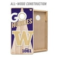 thumbnail image 3 of YouTheFan Washington Huskies 2'x4' Cornhole Board Set, 3 of 6