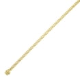 thumbnail image 4 of Miami Cuban Chain Necklace in 14K Gold, 4 of 6