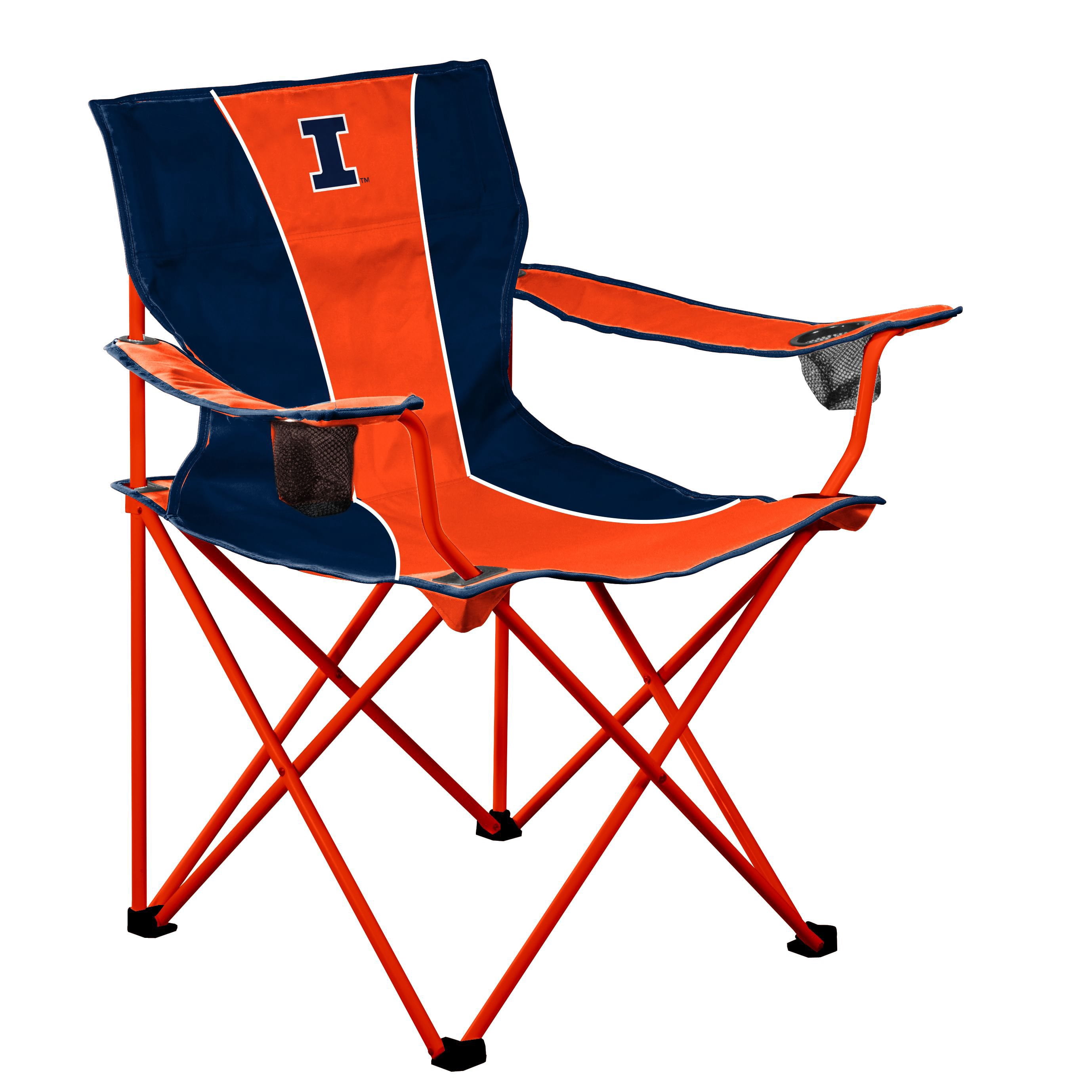Logo Brands Illinois Fighting Illini Sideline XL Chair
