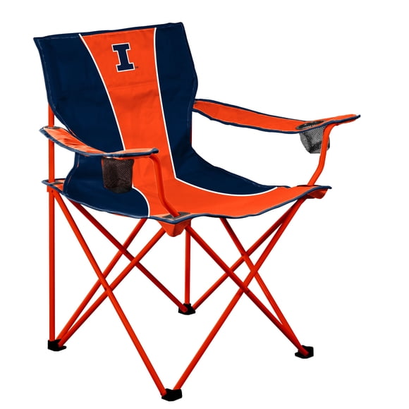 Logo Brands Illinois Fighting Illini Sideline XL Chair