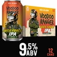 thumbnail image 2 of New Belgium VooDoo Ranger Juice Force Hazy Imperial IPA Craft Ale Beer, 12 fl. oz. can, 12 pk., 2 of 5