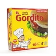 thumbnail image 1 of El Gordito Seasoned Beef Patties, Frozen, 1/4 lb., 16 ct., 1 of 6
