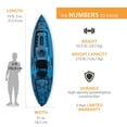 thumbnail image 2 of Lifetime Kenai Sit-On-Top Kayak Lightning Fusion, 2 Pack, 2 of 17