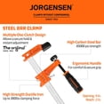 thumbnail image 2 of Jorgensen Bar Clamp & Pony Spring Clamp Combo Set, 2 of 4