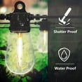 thumbnail image 3 of Deck Impressions 15-Count Solar String Light Dual Mount, 2-Pack, 3 of 8