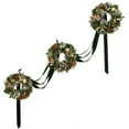 thumbnail image 4 of Member's Mark Pre-Lit Three Wreath Door Hanger with Sash, 4 of 8