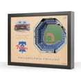 thumbnail image 1 of YouTheFan MLB 25-Layer Stadium View 3D Wall Art, 1 of 5