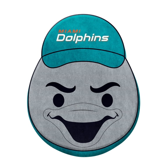 Logo Brands Miami Dolphins Puff Pillow