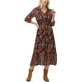 thumbnail image 1 of Frye Women's Long Sleeve Maxi Dress, 1 of 6
