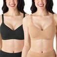 thumbnail image 1 of Member's Mark Women's 2-Pack T-Shirt Bra, 1 of 8
