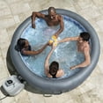 thumbnail image 12 of SaluSpa Corsica Energy-Saving Smart AirJet Inflatable Hot Tub, 77" x 28", 12 of 12