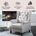 thumbnail image 2 of Sydney Fabric Pushback Recliner, Assorted Colors, 2 of 10