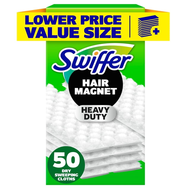 Swiffer Sweeper Heavy Duty Dry Floor Cleaner Cloths, 50 ct.