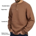thumbnail image 5 of Coleman Men's Fleece Henley, 5 of 6