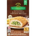 thumbnail image 1 of Barber Foods Stuffed Broccoli and Cheese Chicken Breast, Frozen, 6 ct., 1 of 5