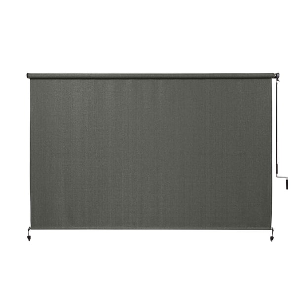 Coolaroo Sol85 Wand-Operated 8' x 8' Rockpool Outdoor Roller Shade