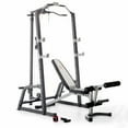 thumbnail image 1 of Marcy Pro Deluxe Cage System with Weight Lifting Bench, 1 of 9