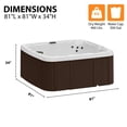 thumbnail image 6 of Lifesmart LS450DX 7-Person 22-Jet Spa with Waterfall, 6 of 10