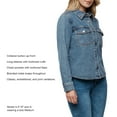 thumbnail image 4 of Express Women's Denim Jacket, 4 of 9