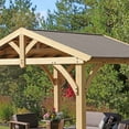 thumbnail image 5 of Member’s Mark Savannah Cedar and Aluminum Gazebo - 11’ x 13’, 5 of 9