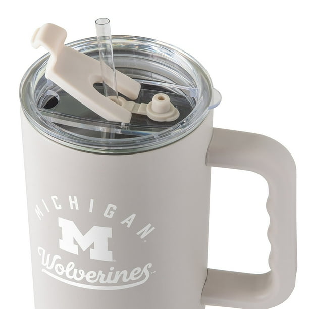 Logo Brands Michigan Wolverines Stainless Steel Tumbler Set