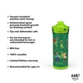 thumbnail image 9 of Zak Designs 20-oz. Stainless Steel Double Wall Beacon Straw Bottle for Kids, 2 pack, Choose Character, 9 of 13