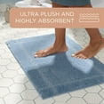 thumbnail image 5 of Town & Country Everyday Ultra Plush Solid Tufted Border Bath Mat 20"x32", 5 of 10
