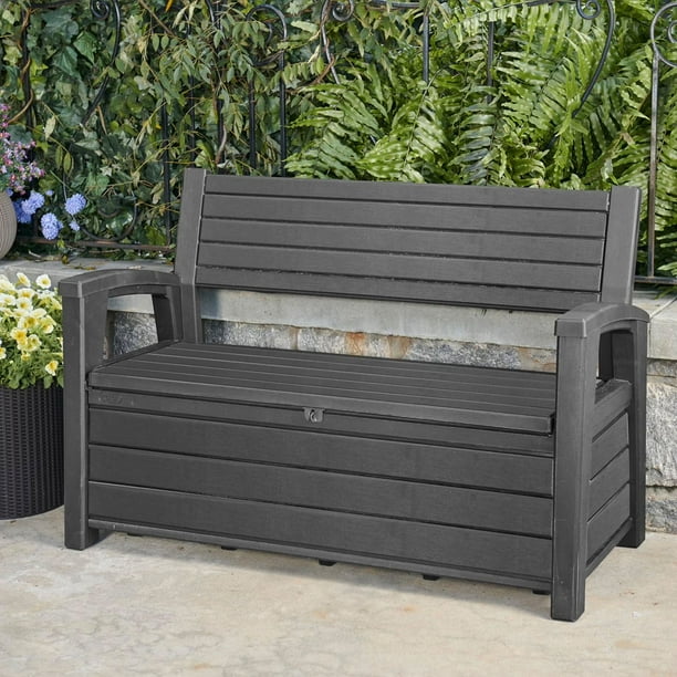 Keter Hudson Plastic Storage Bench - Samsclub.com