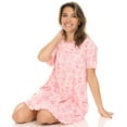 thumbnail image 3 of Flora Nikrooz 2-Piece Sleep Dress and Robe Set, 3 of 13