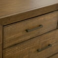 thumbnail image 4 of Ashfield Mid-Century 6-Drawer Chest, Light Brown, 4 of 7