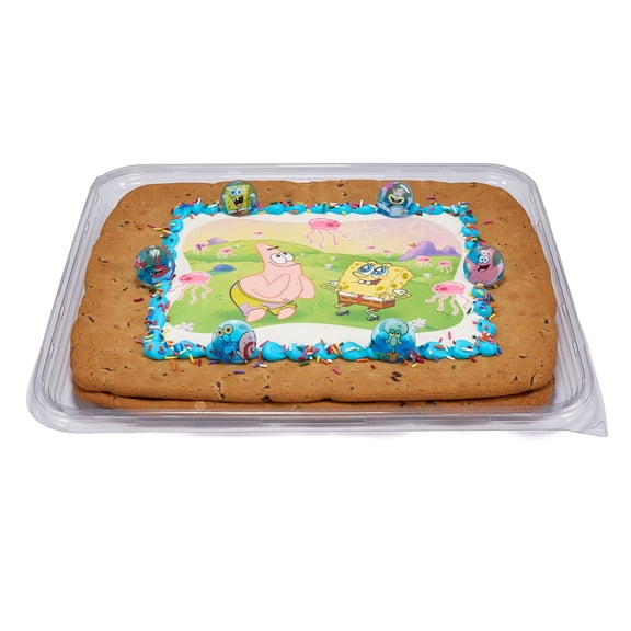 Spongebob Half Sheet Cookie Cake