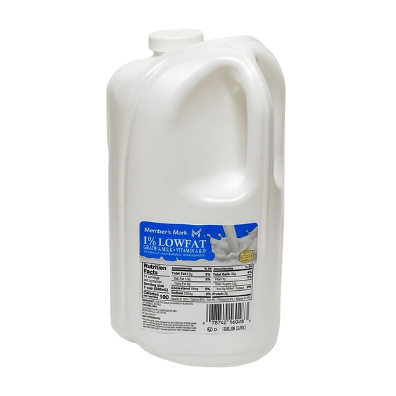 Member’s Mark 1% Low Fat Milk 1 gal.