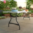 thumbnail image 9 of Lifetime 8' Light Commercial Fold-In-Half Table, White, 9 of 10
