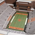 thumbnail image 3 of YouTheFan Oklahoma State Cowboys 25-Layer Football Stadium View 3D Wall Art, 3 of 5