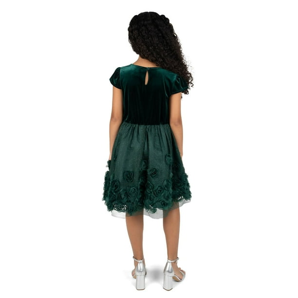 Rare Editions Girls Holiday Dress