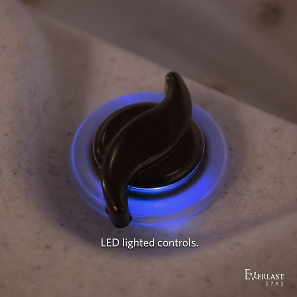 Everlast Spas Rendezvous 5-Person 22-Jet Spa with Steps - Samsclub.com