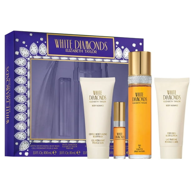Elizabeth Taylor White Diamonds for Women Fragrance 4 Piece Gift
