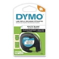 thumbnail image 1 of DYMO LetraTag Plastic Label Tape Cassette, 0.5" x 13 ft, White, 1 of 3