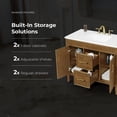 thumbnail image 5 of OVE Decors Juliette Vanity with Quartz Vanity Top and Rectangular Undermount Sink - Assorted Sizes Available, 5 of 12