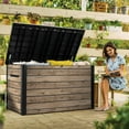 thumbnail image 6 of Keter Signature Collection 230 Gal. Resin Deck Box for Indoor/Outdoor Storage, 6 of 8