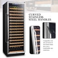 thumbnail image 13 of Lanbo 24 Inch 165 Bottle Single Zone Wine Cooler Fridge, 13 of 16