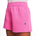 thumbnail image 2 of Champion Women's Raw Hem Fleece Short, 2 of 8