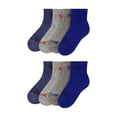 thumbnail image 2 of Reebok Kids 8-Pack Performance Quarter Sock, 2 of 8