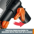 thumbnail image 4 of Worx TRIVAC 12 Amp 3-in-1 Blower/Mulcher/Vacuum With LEAFPRO Collection System, 4 of 13