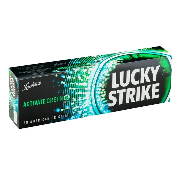 Lucky Strike Activate Green Box Cigarettes 20 ct., 10 pk.