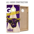 thumbnail image 3 of YouTheFan Minnesota State Mavericks 2'x4' Cornhole Board Set, 3 of 6